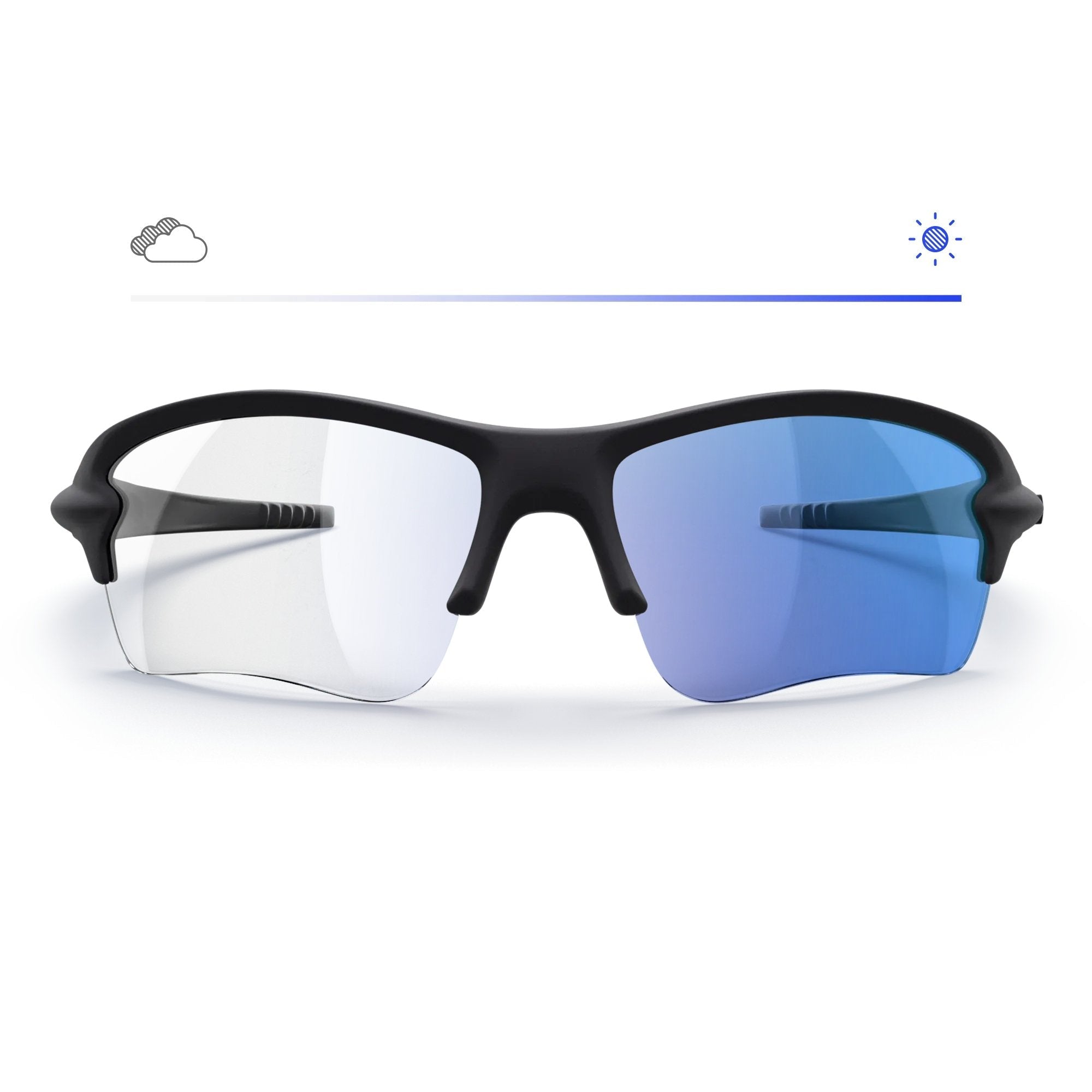 Sling Blade Transitions® Colors Prescription Sunglasses - Black Girl Golf