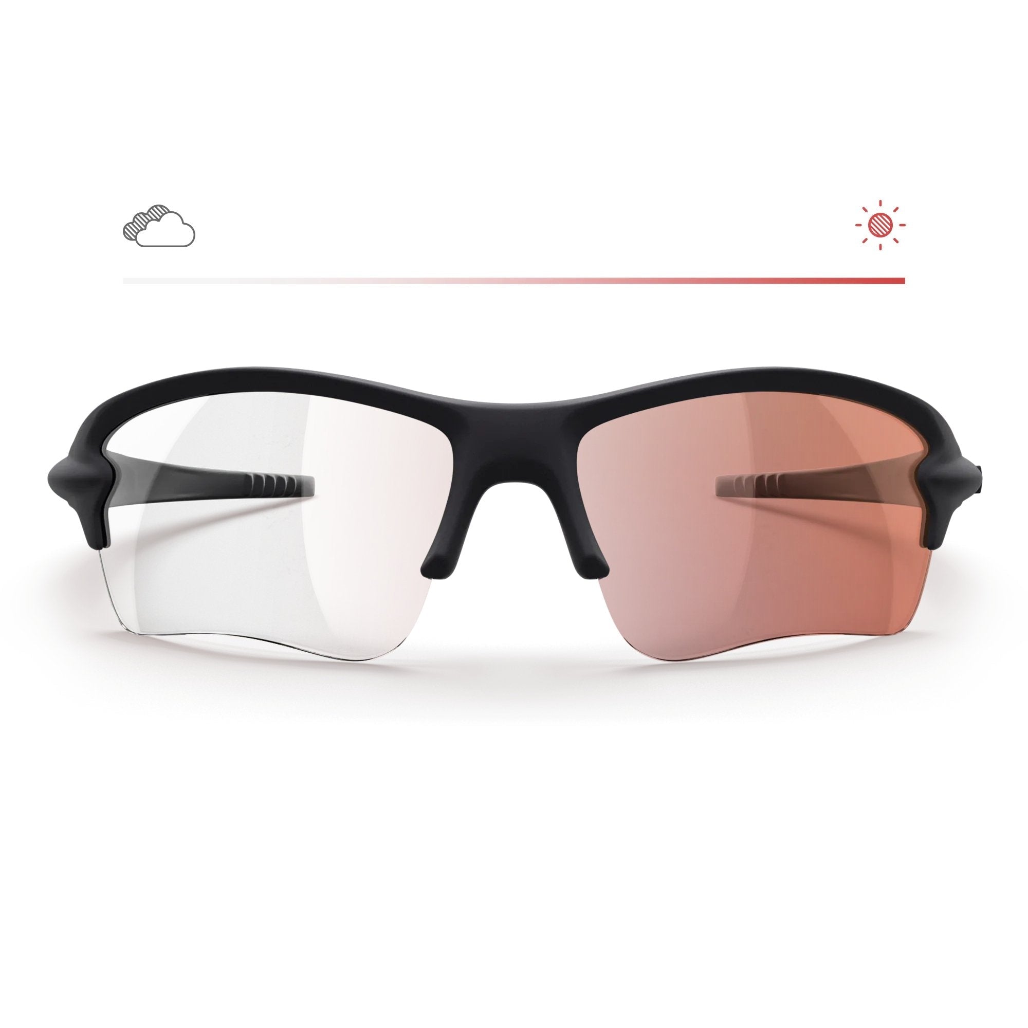 Sling Blade Transitions® Colors Prescription Sunglasses - Black Girl Golf