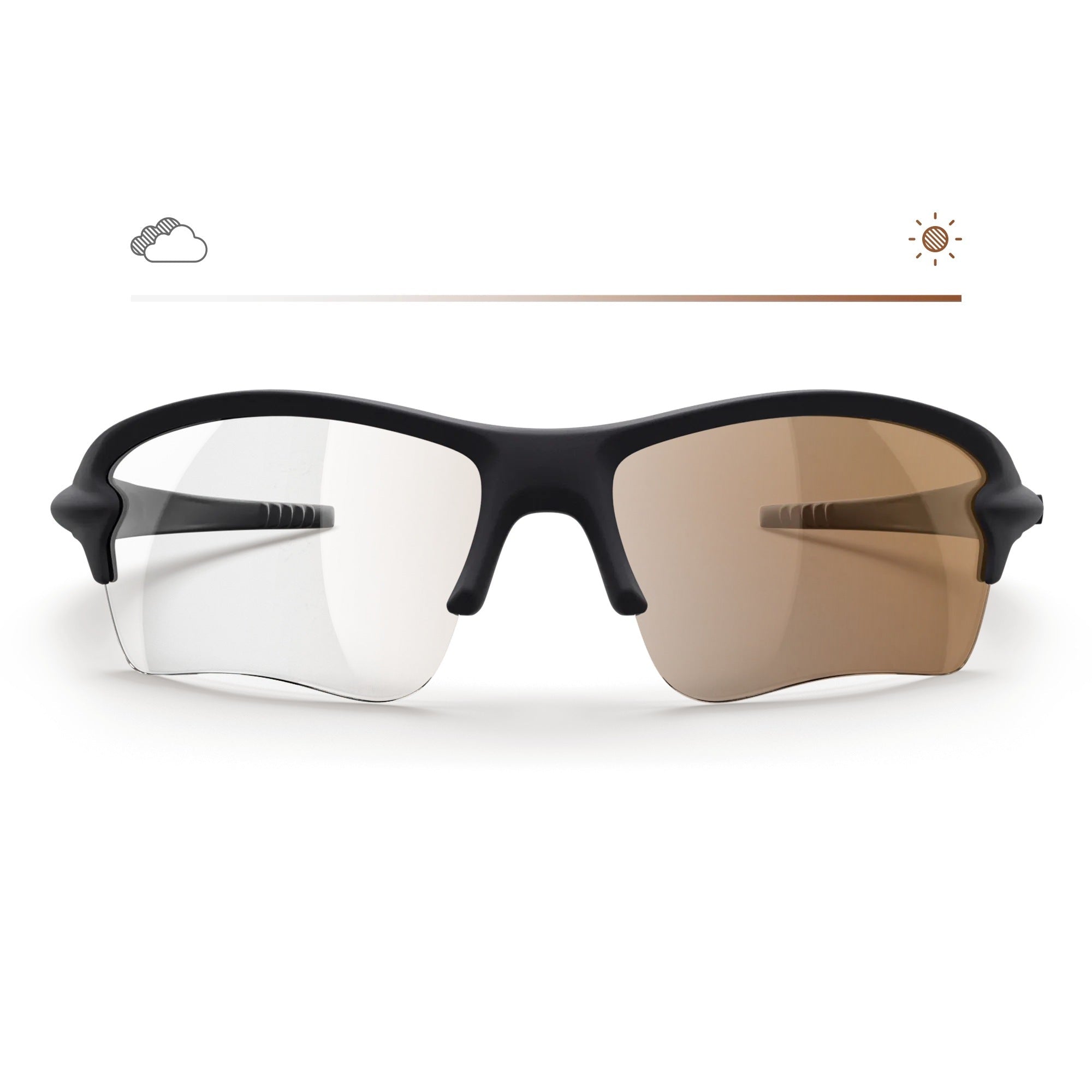 Sling Blade Transitions® Xtra Active Prescription Sunglasses - Black Girl Golf