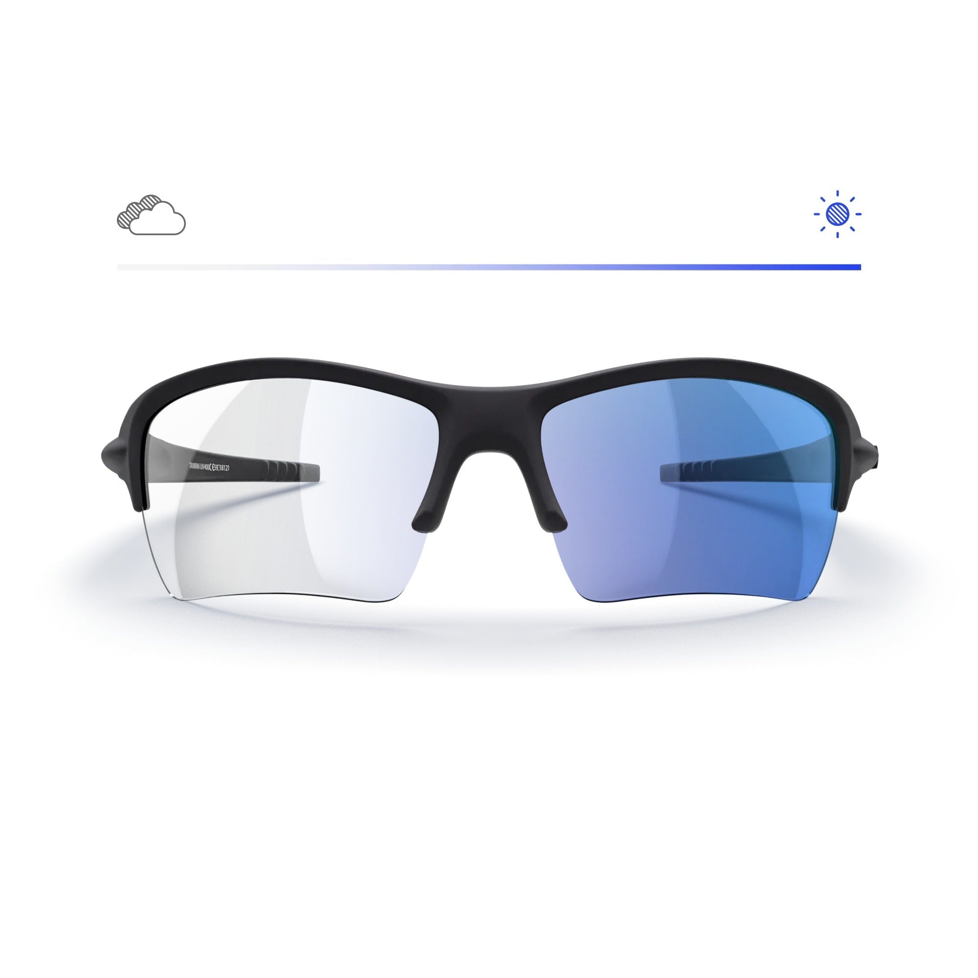 Sling XM Transitions® Colors Prescription Sunglasses - Black Girl Golf