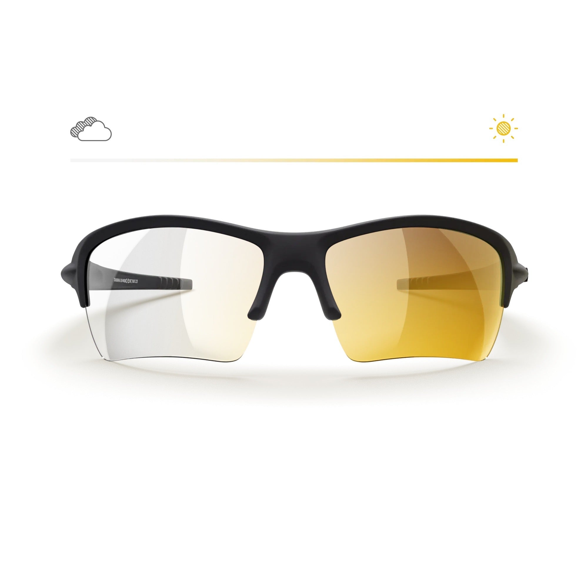 Sling XM Transitions® Mirrors Prescription Sunglasses - Black Girl Golf
