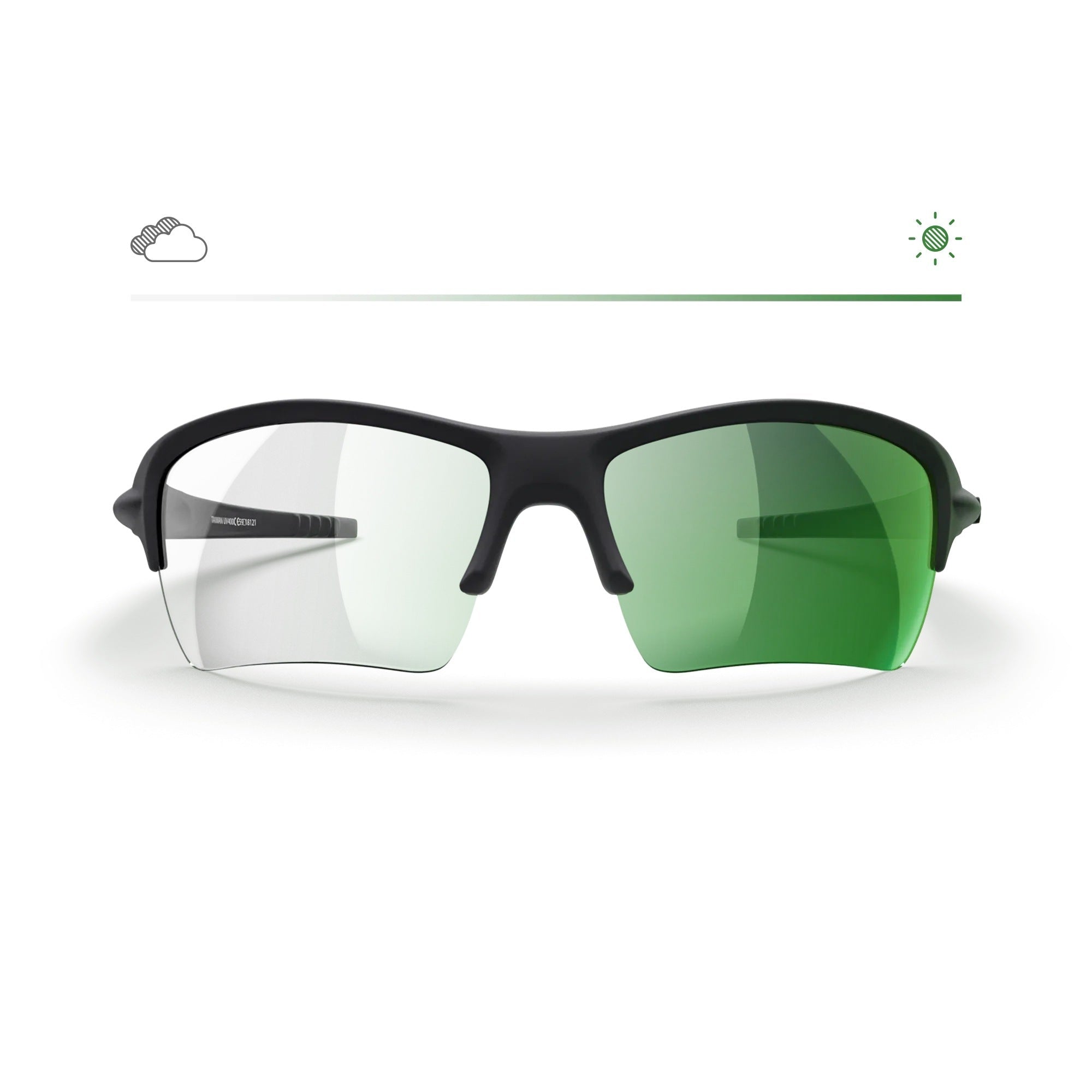 Sling XM Transitions® Mirrors Prescription Sunglasses - Black Girl Golf