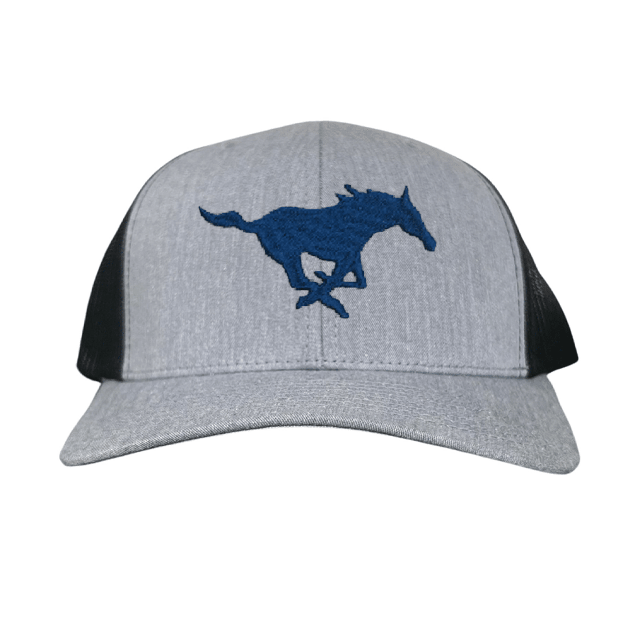 SMU Mustang Embroidered Hats / SMU1048 / MM - Black Girl Golf