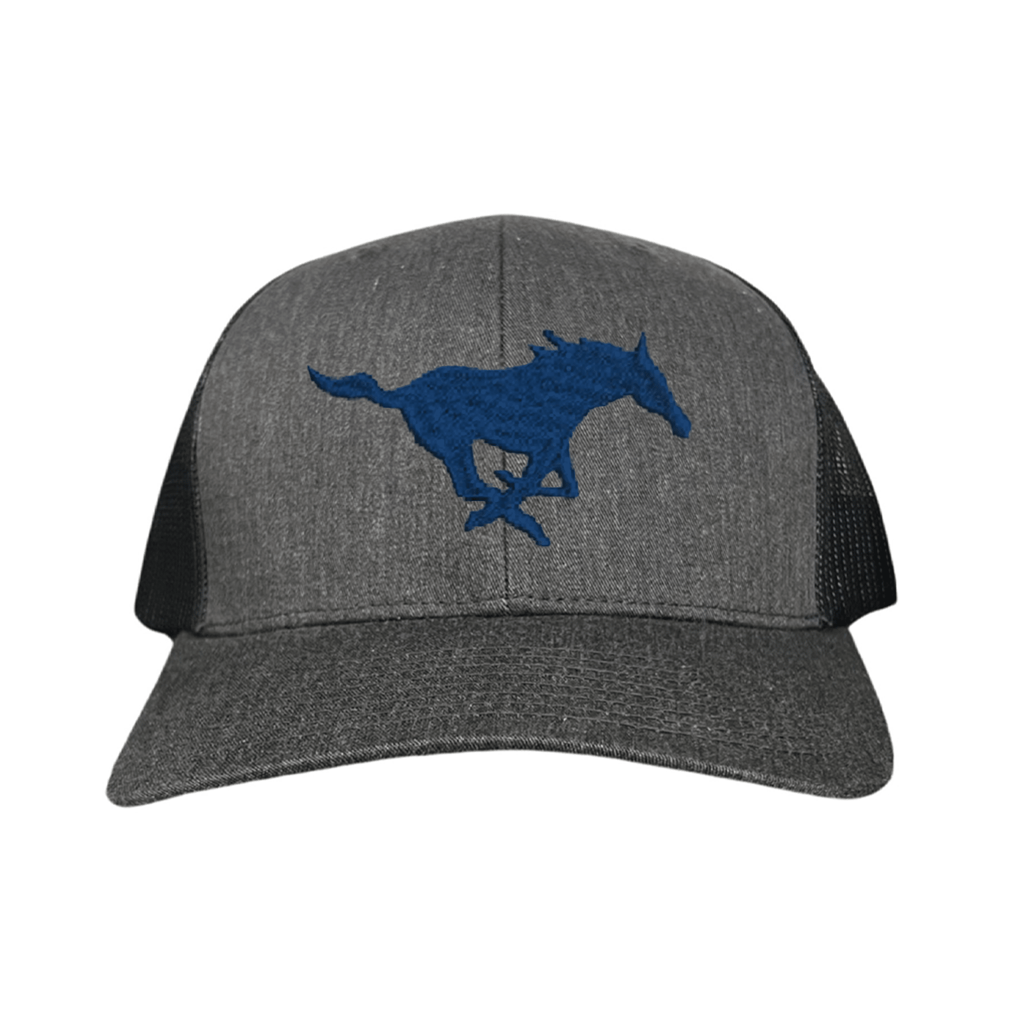 SMU Mustang Embroidered Hats / SMU1048 / MM - Black Girl Golf