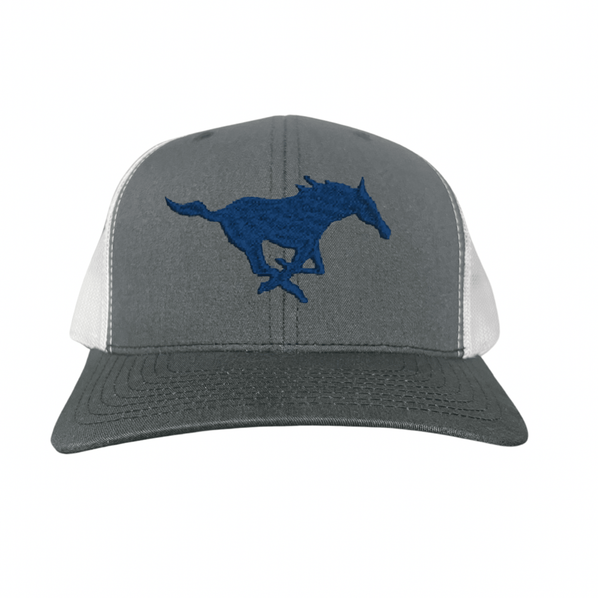 SMU Mustang Embroidered Hats / SMU1048 / MM - Black Girl Golf
