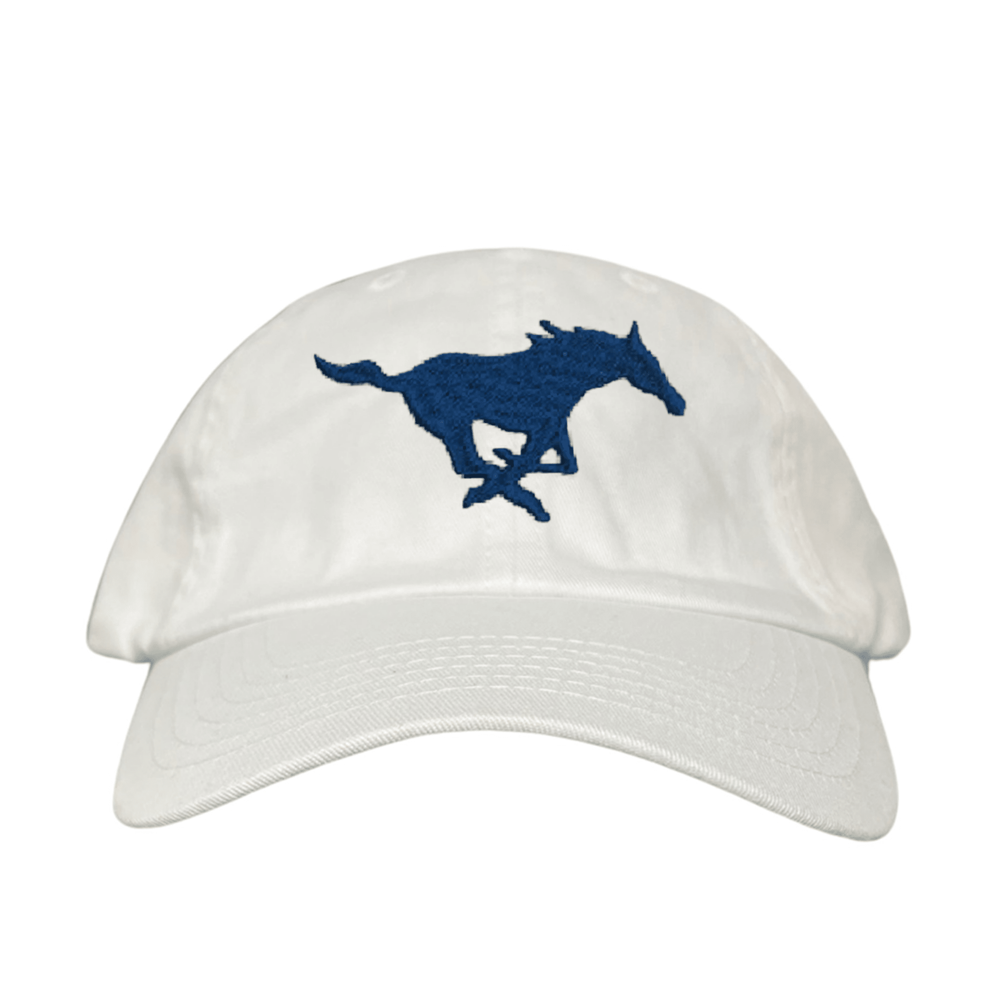 SMU Mustang Embroidered Hats / SMU1048 / MM - Black Girl Golf