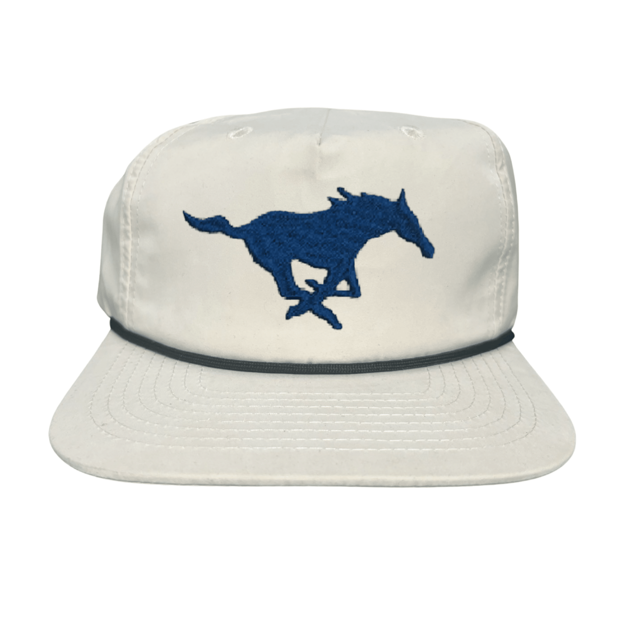 SMU Mustang Embroidered Hats / SMU1048 / MM - Black Girl Golf