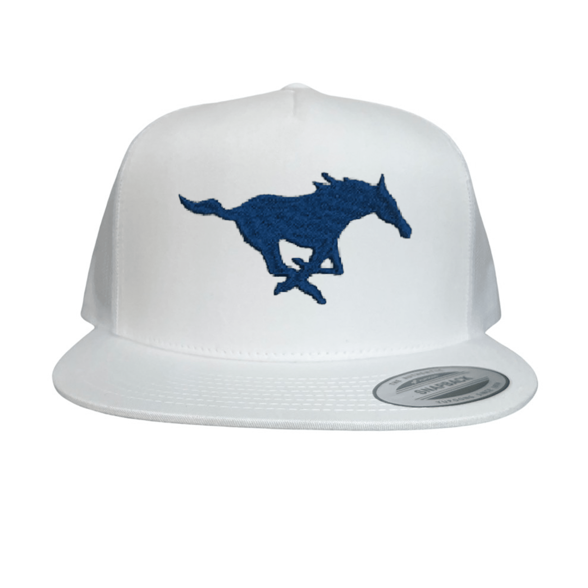 SMU Mustang Embroidered Hats / SMU1048 / MM - Black Girl Golf