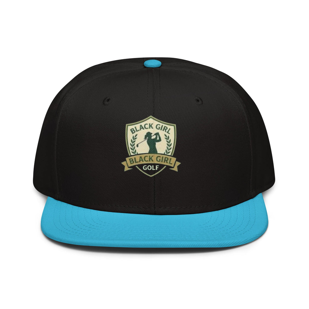 Snapback Hat - Black Girl Golf