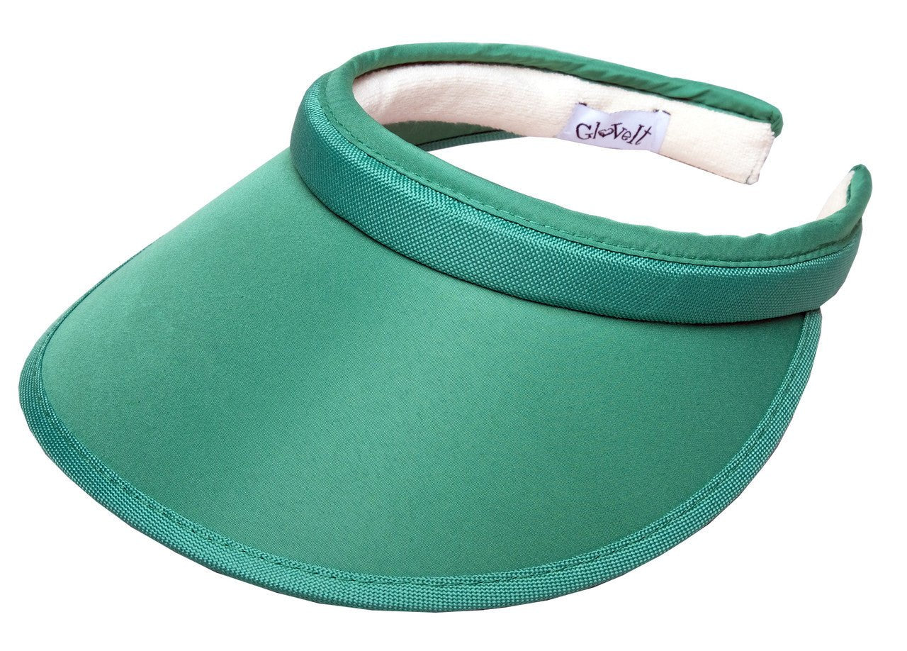 Solid Color Slide On Visor - Black Girl Golf