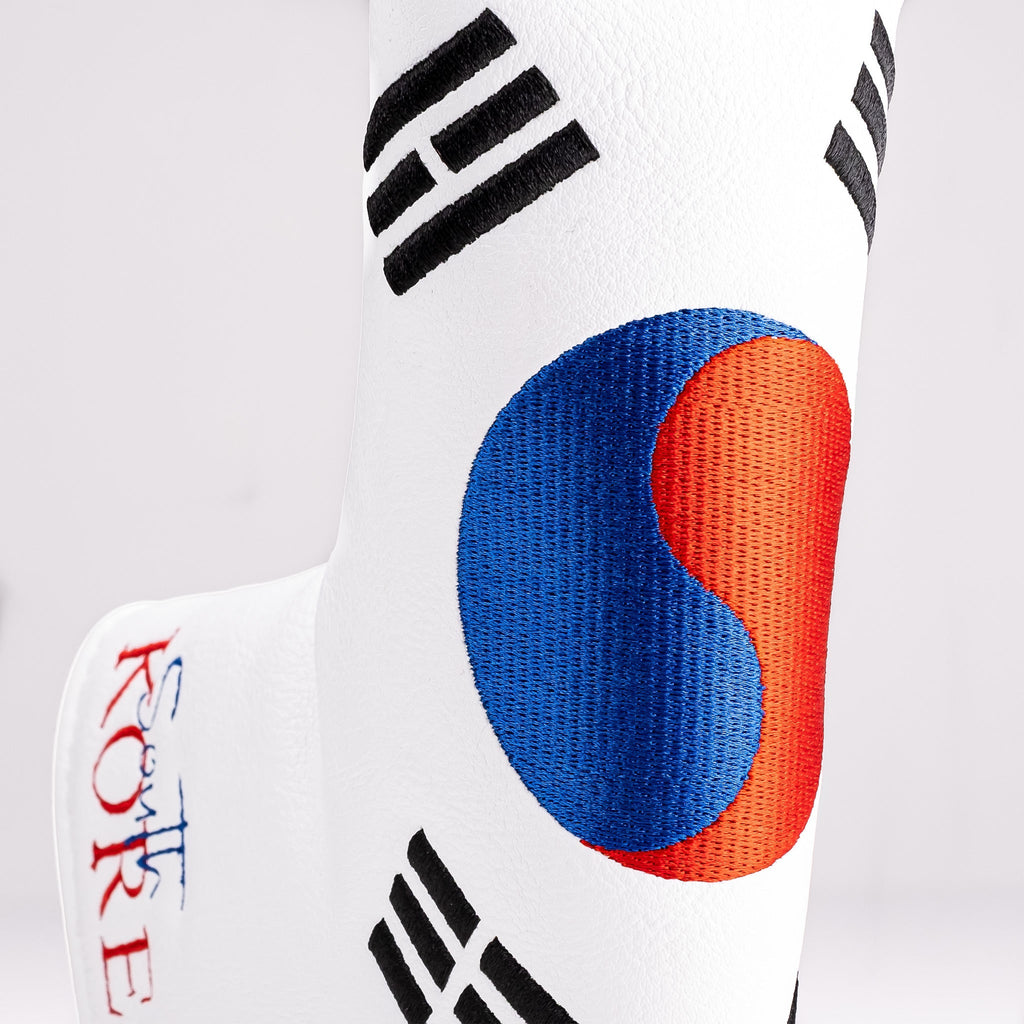 South Korea - Blade Putter Cover - Black Girl Golf