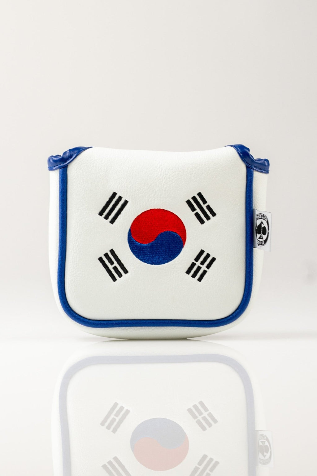 South Korea - Mallet Putter Cover - Black Girl Golf
