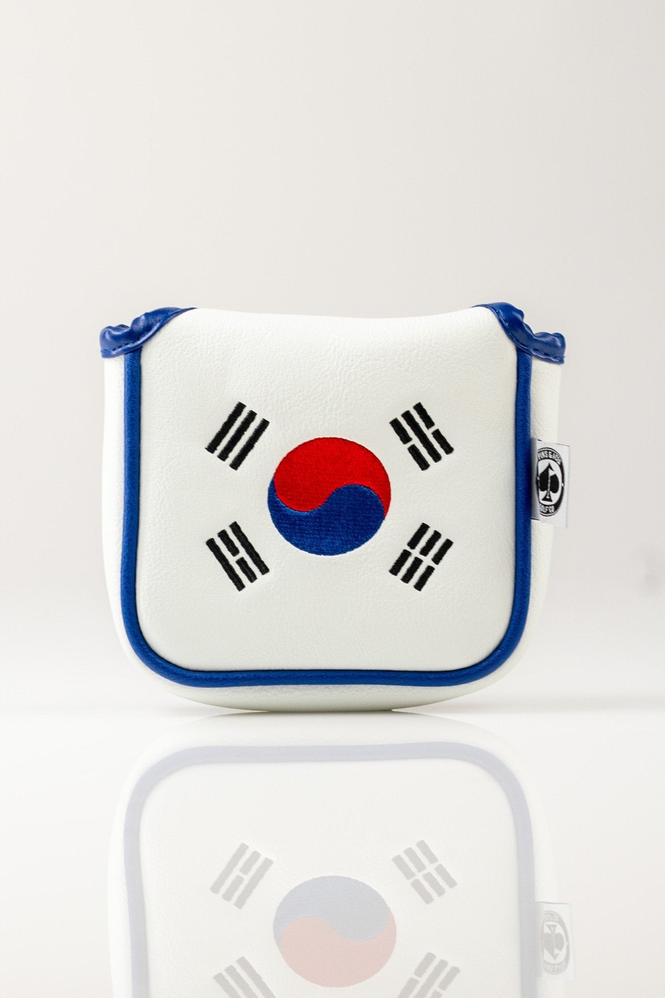 South Korea - Mallet Putter Cover - Black Girl Golf