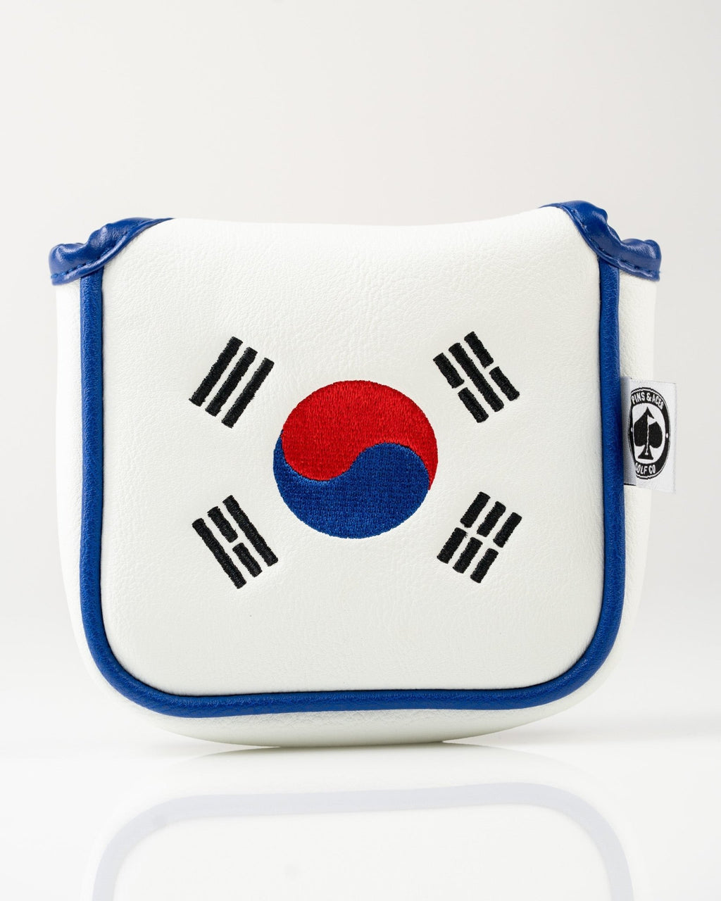 South Korea - Mallet Putter Cover - Black Girl Golf