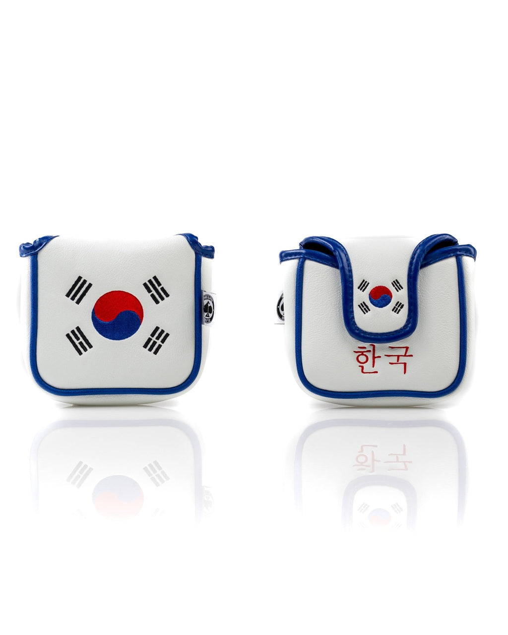 South Korea - Mallet Putter Cover - Black Girl Golf