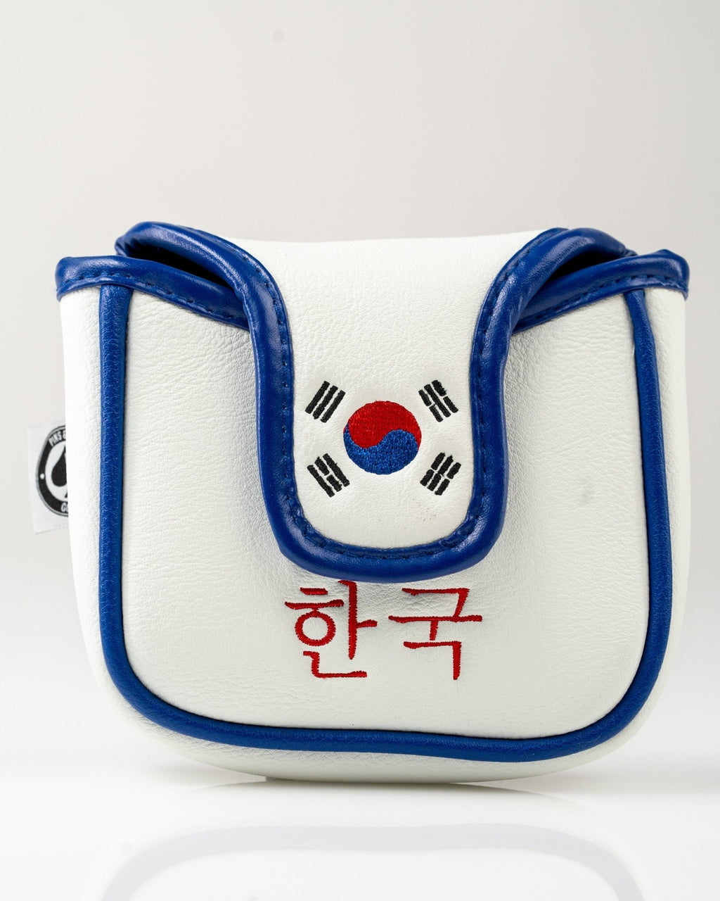 South Korea - Mallet Putter Cover - Black Girl Golf