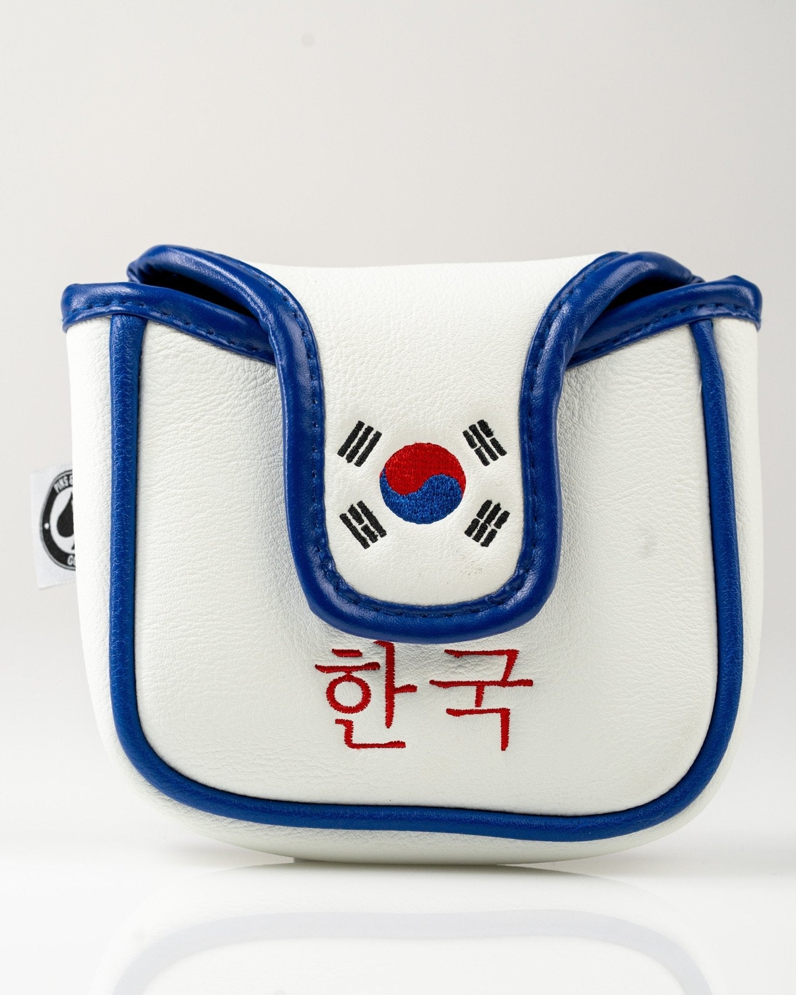 South Korea - Mallet Putter Cover - Black Girl Golf