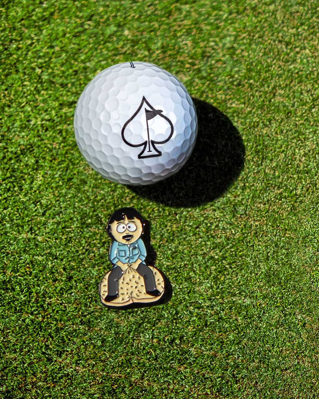 South Park Ball Marker - Randy - Black Girl Golf