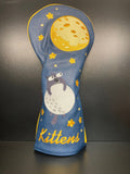 Space Kittens Headcover - Black Girl Golf