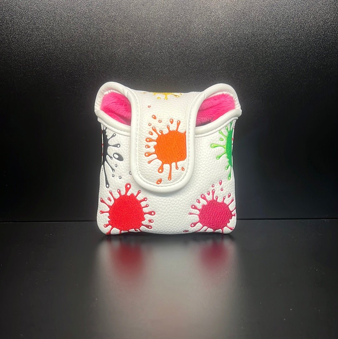 Splat Polka Dot Headcover - Black Girl Golf