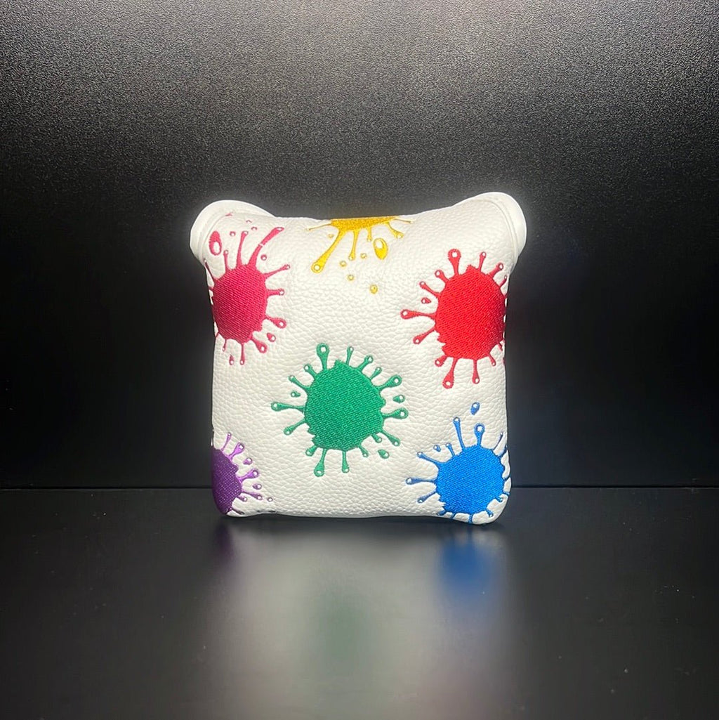 Splat Polka Dot Headcover - Black Girl Golf