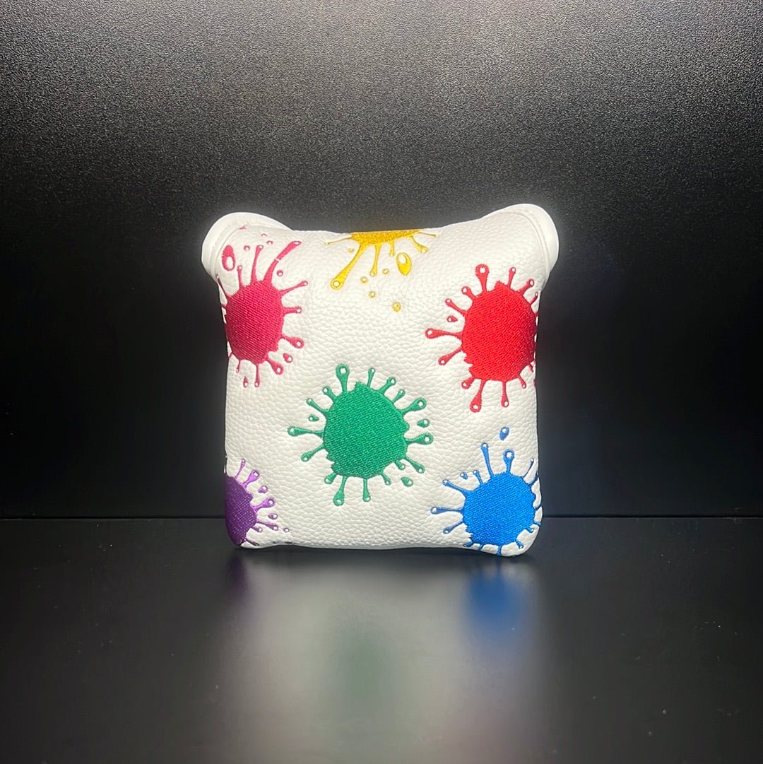 Splat Polka Dot Headcover - Black Girl Golf