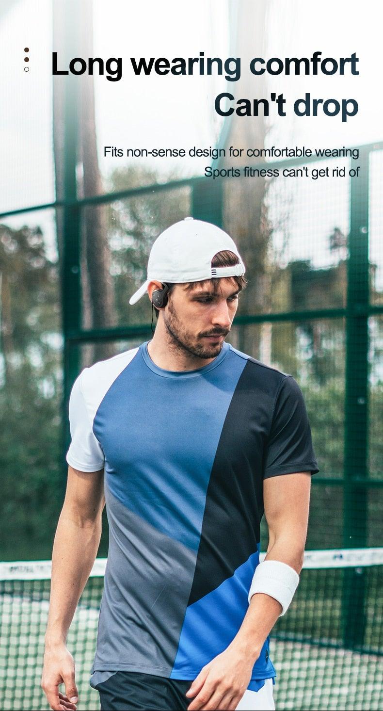 Sports Headphones Wireless Wearable Music Player Built-in Memory Sweatproof Player Music FM Radio Wireless Headset Bluetooth Headphones Earbuds Bluetooth 5.0 Sport Outdoor Workout Hands Free Handsfree Ear Buds For Running - Black Girl Golf