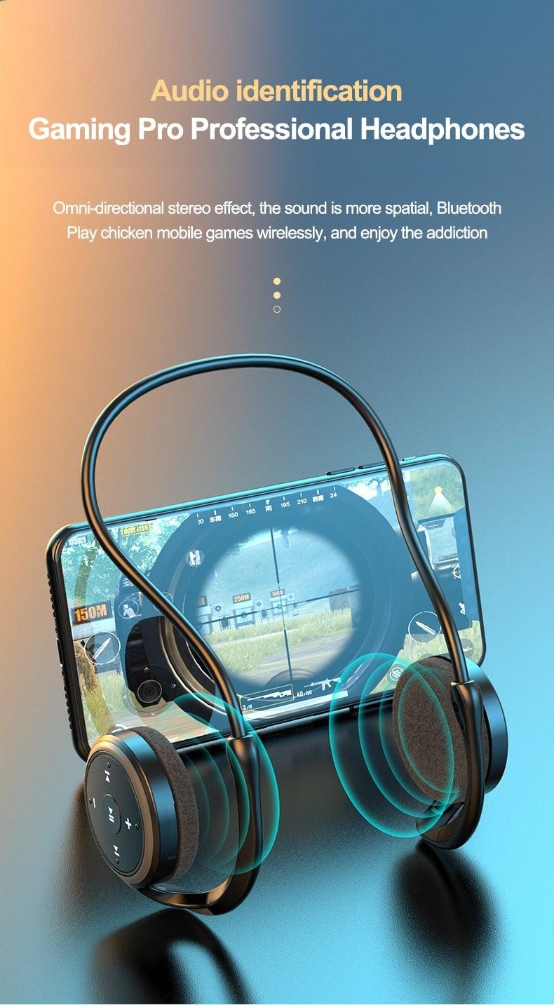 Sports Headphones Wireless Wearable Music Player Built-in Memory Sweatproof Player Music FM Radio Wireless Headset Bluetooth Headphones Earbuds Bluetooth 5.0 Sport Outdoor Workout Hands Free Handsfree Ear Buds For Running - Black Girl Golf
