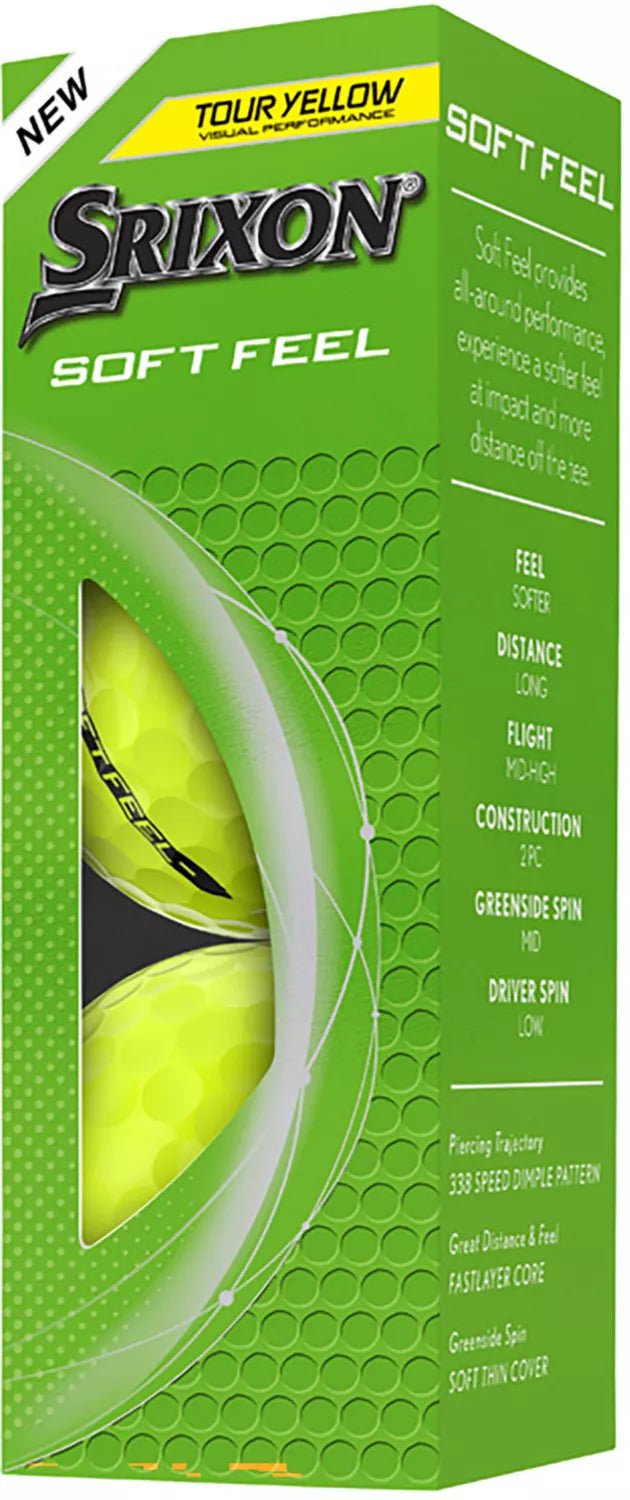 Srixon 2025 Soft Feel Golf Balls - Black Girl Golf