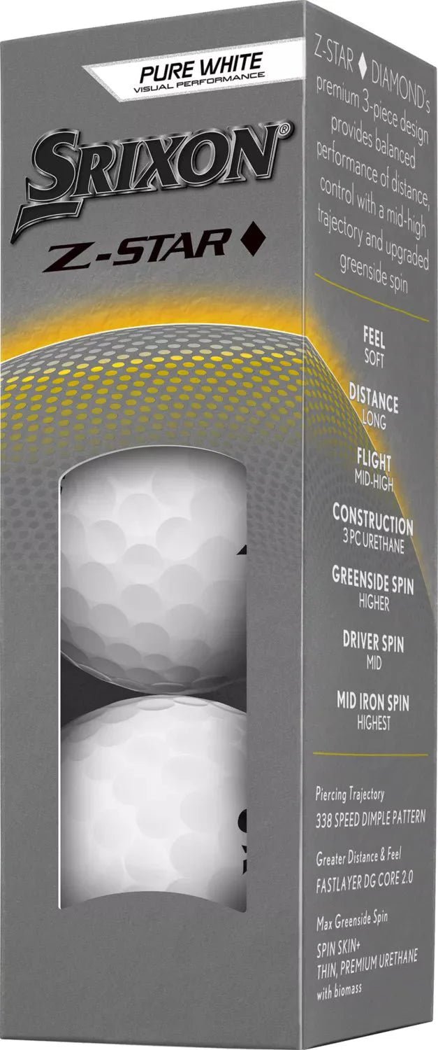 Srixon 2025 Z - STAR Diamond Golf Balls - Black Girl Golf