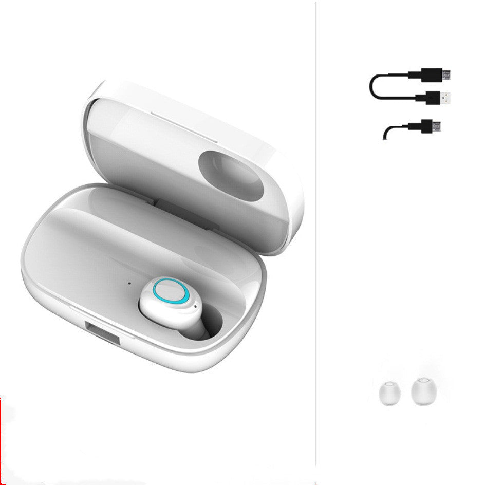 STEVVEX 3500mAh LED Bluetooth Wireless Earphones Headphones Earbuds TWS Touch Control Sport Headset Noise Cancel Earphone Headphone - Black Girl Golf