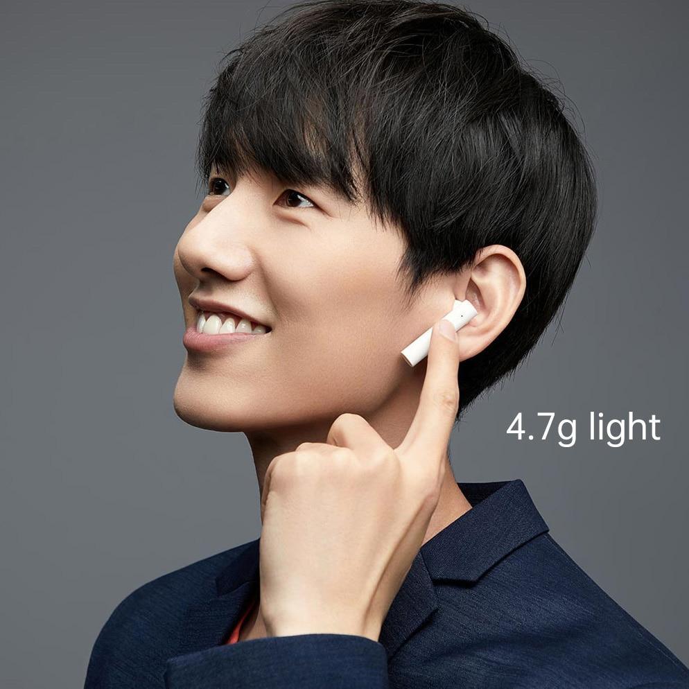 STEVVEX Wireless Bluetooth 5 Earphone 2 Basic AirDots Pro Headset Earbuds 20h Long Standby Touch Control - Black Girl Golf