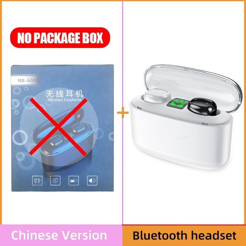 STEVVEX Wireless Headphones Bluetooth Earphones 5.0 with Mic Sports Waterproof Headsets Touch Control Mini In-ear Music Earbuds - Black Girl Golf