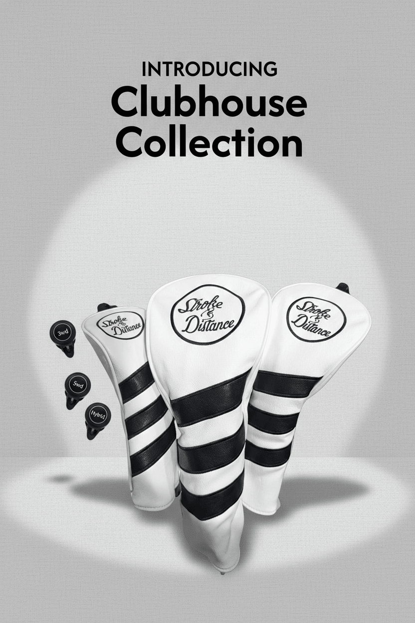 Stroke & Distance Golf Head Cover: Premium Protection, Stylish Design, Perfect Fit! - Black Girl Golf