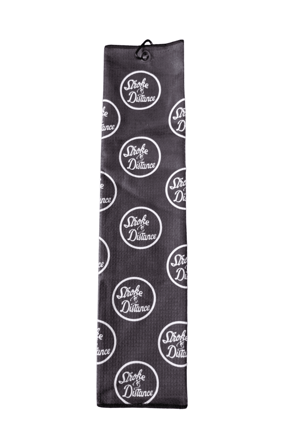 Stroke & Distance Premium Golf Towel: Performance - Ready - Black Girl Golf