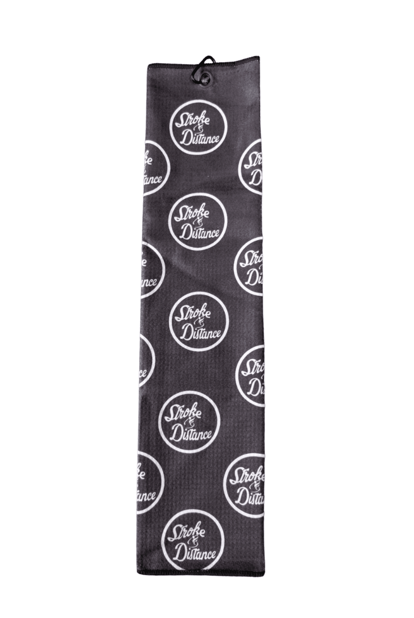 Stroke & Distance Premium Golf Towel: Performance - Ready - Black Girl Golf