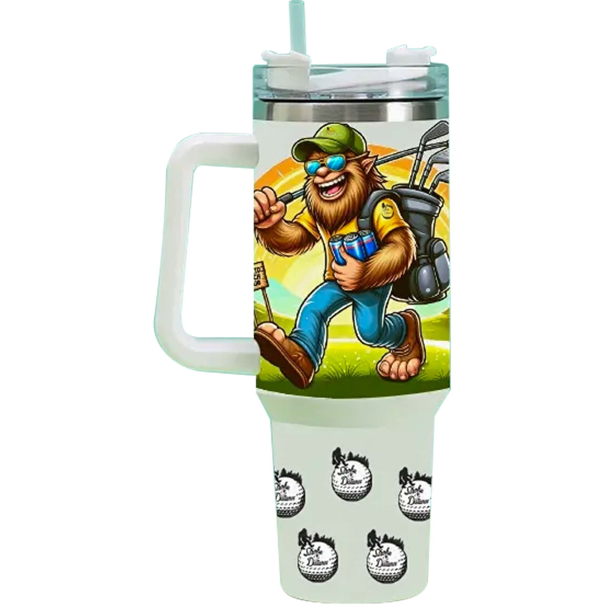 Stroke & Distance Tumbler: Golfers' Favorite Hydration Companion! - Black Girl Golf