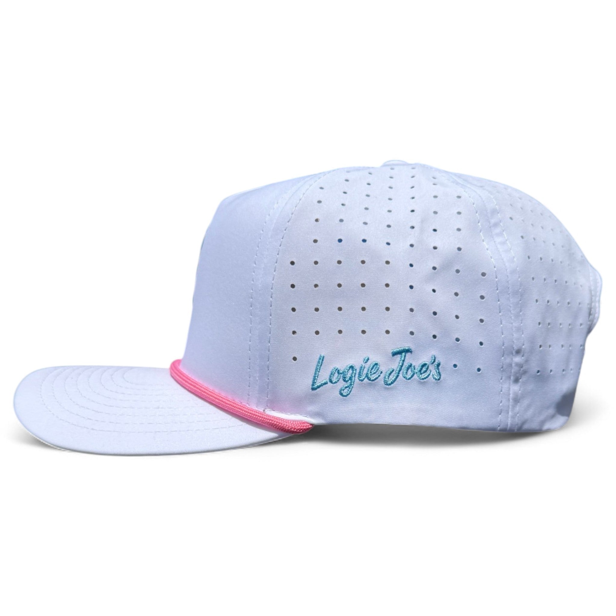 Sugar Rush Golf Hat | Snapback Cap | Built - in Magnetic Ball Marker Holder + Marker Included | Adjustable Cotton Candy - Black Girl Golf