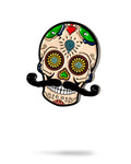 Sugar Skull Ball Marker - Black Girl Golf