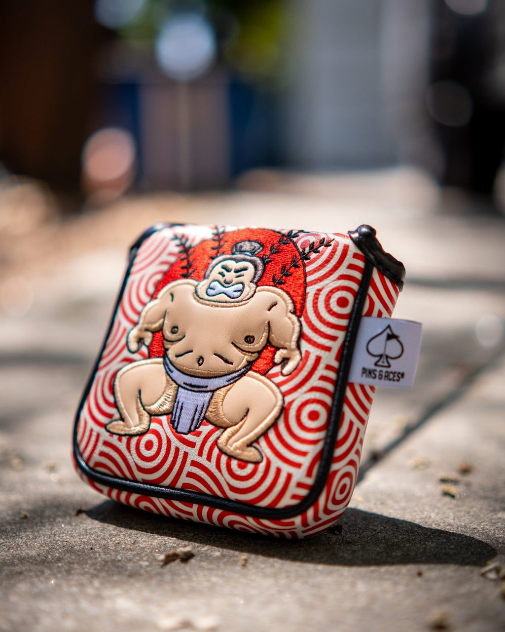 Sumo - Mallet Putter Cover - Black Girl Golf