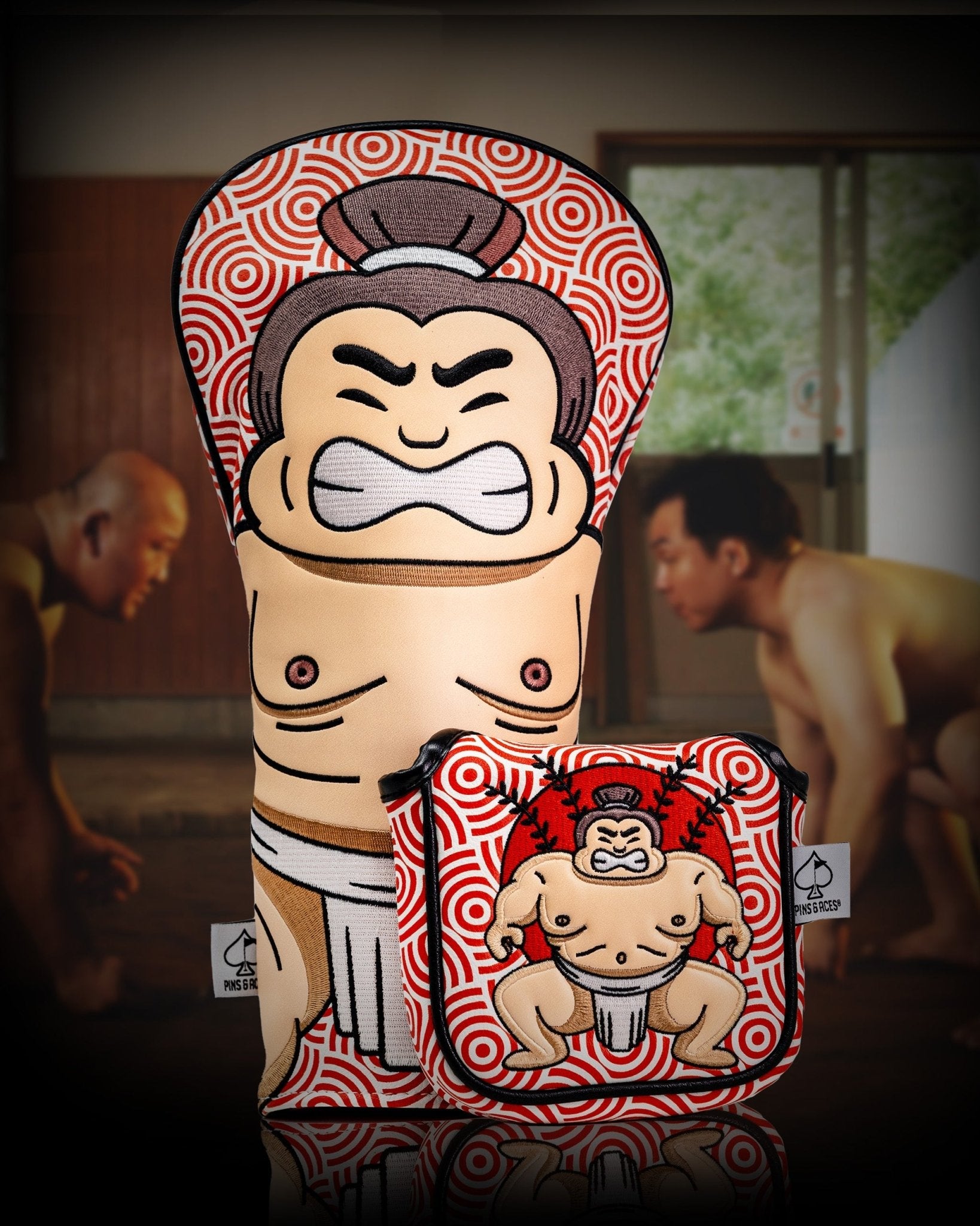 Sumo - Mallet Putter Cover - Black Girl Golf
