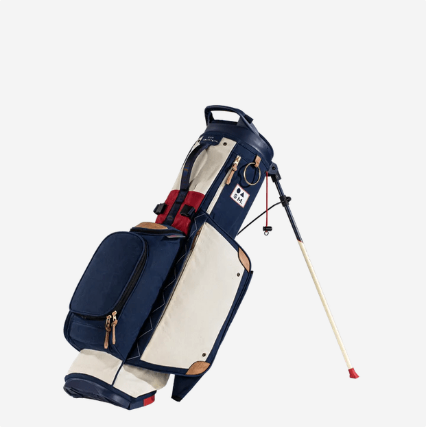 Sun Mountain Hometown Waxed Canvas Stand Bag - Black Girl Golf