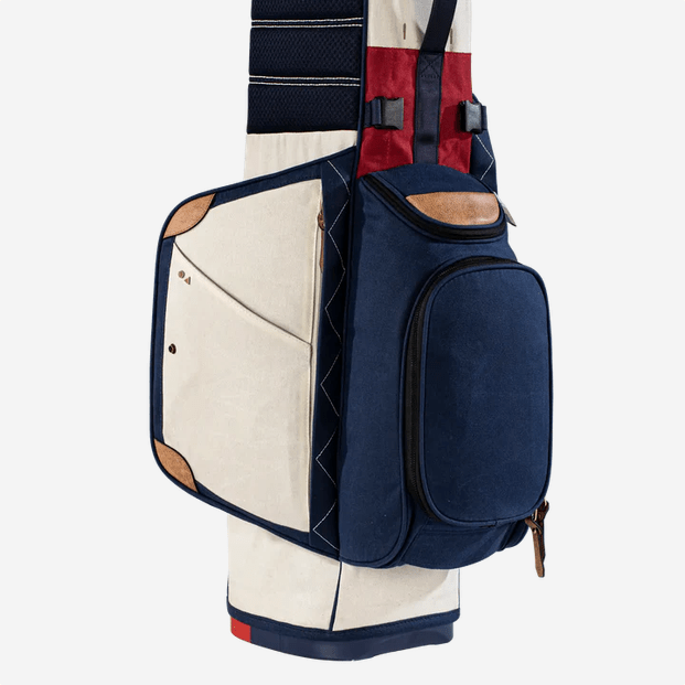 Sun Mountain Hometown Waxed Canvas Stand Bag - Black Girl Golf