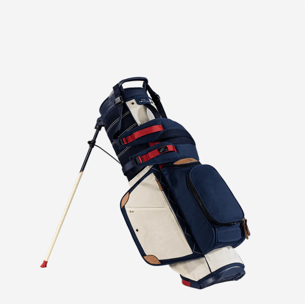 Sun Mountain Hometown Waxed Canvas Stand Bag - Black Girl Golf
