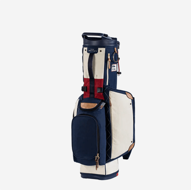 Sun Mountain Hometown Waxed Canvas Stand Bag - Black Girl Golf