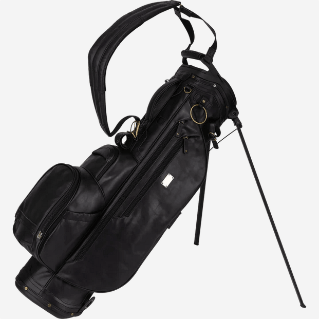 Sun Mountain Legacy Leather Stand Bag - Black Girl Golf
