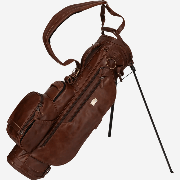 Sun Mountain Legacy Leather Stand Bag - Black Girl Golf