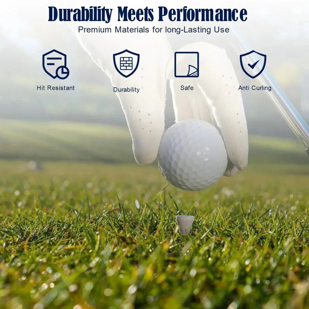 Swing Rex Premium 3 - in - 1 Golf Mat 24"x24" – Tri - Turf Practice Mat – Foldable Non - Slip Base - Black Girl Golf