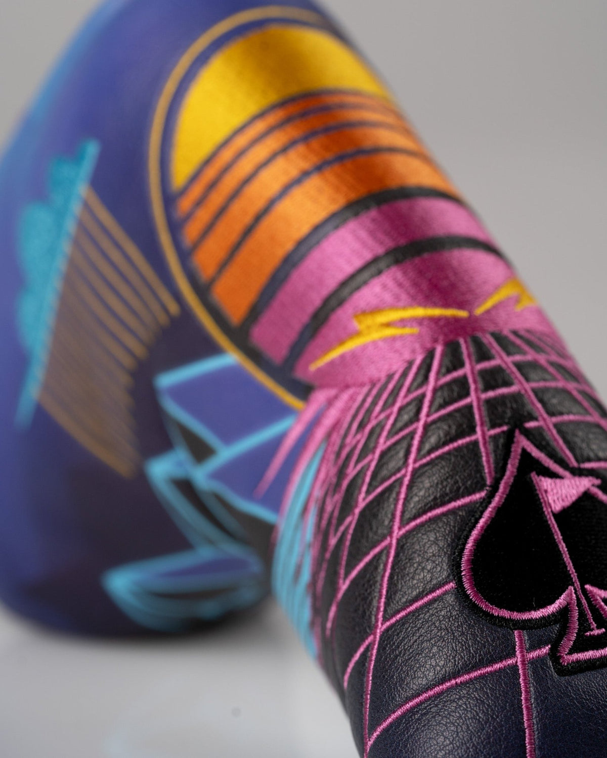 Synthwave - Blade Putter Cover - Black Girl Golf