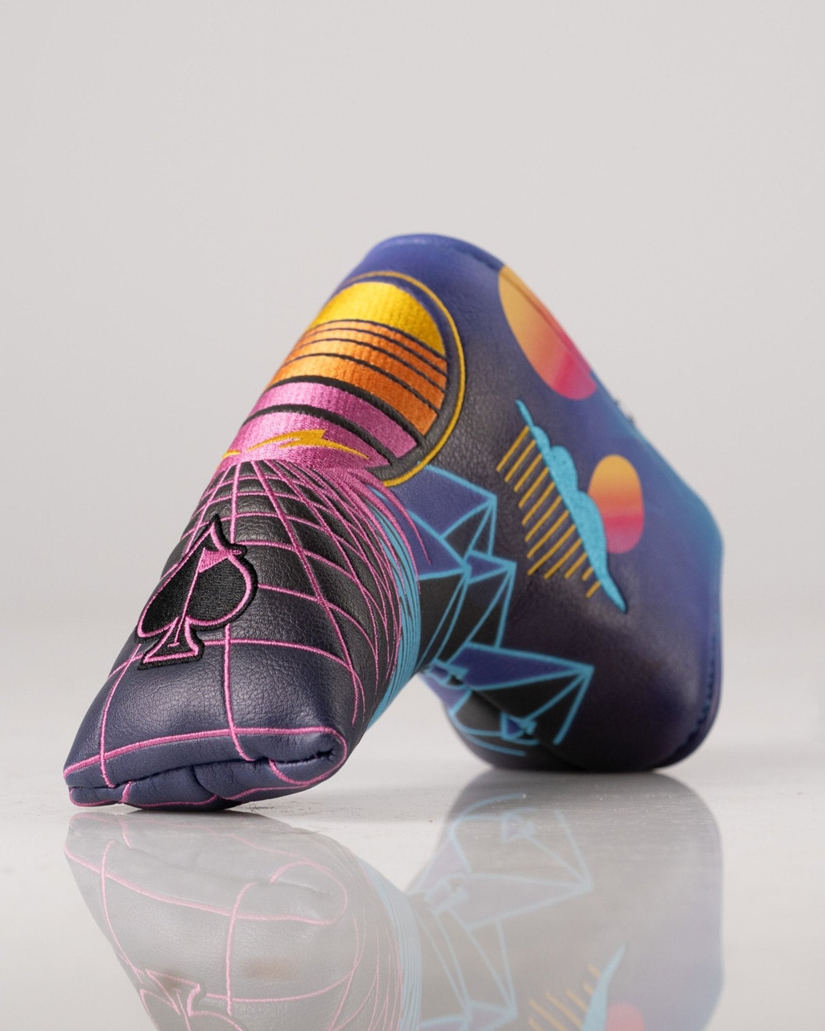 Synthwave - Blade Putter Cover - Black Girl Golf